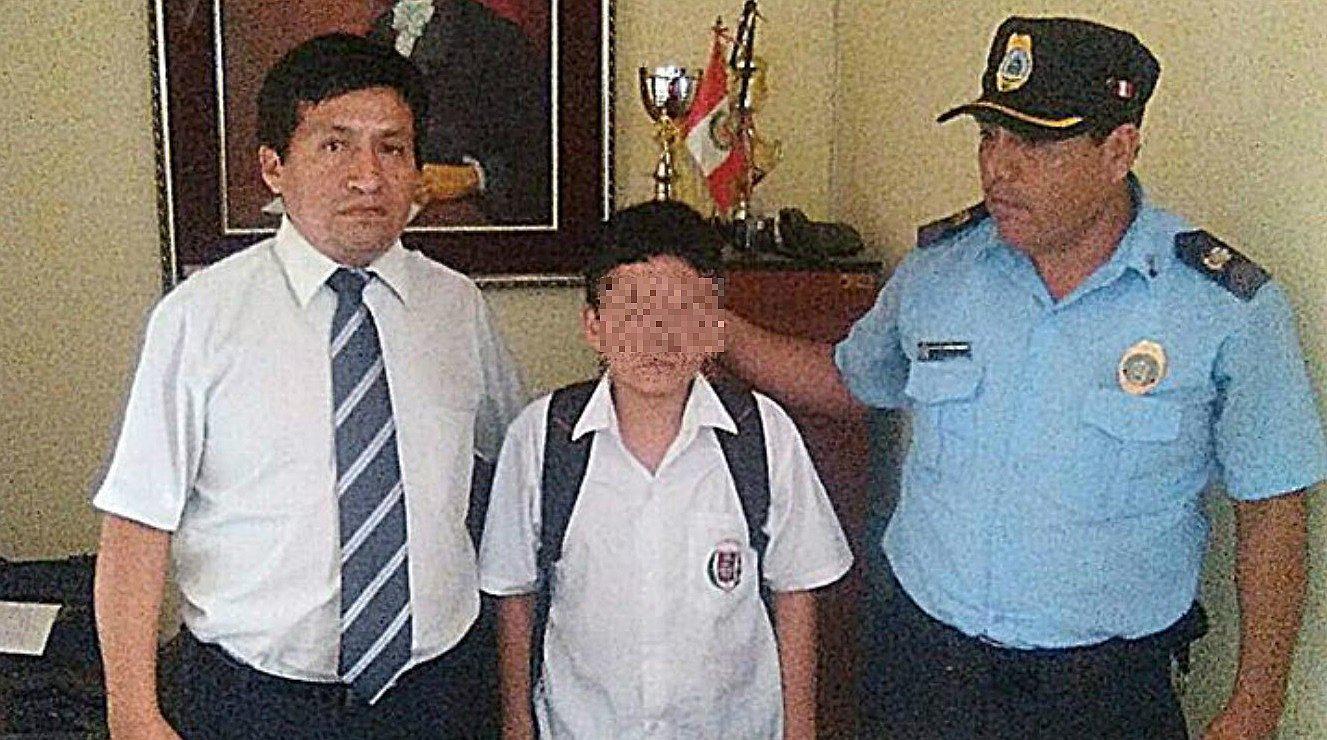 Trujillo: Serenos encuentran a escolar deambulando por la calle 