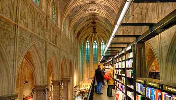 Con 44% de ateos Holanda convirtió sus iglesias en librerías 