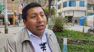 Consejero Paul Laurente acusa a anterior gestión regional en Huancavelica de desidia política