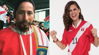 Periodista Talía Azcárate se viste como el ‘Hincha Israelita’ para pagar apuesta tras victoria de Perú ante Paraguay