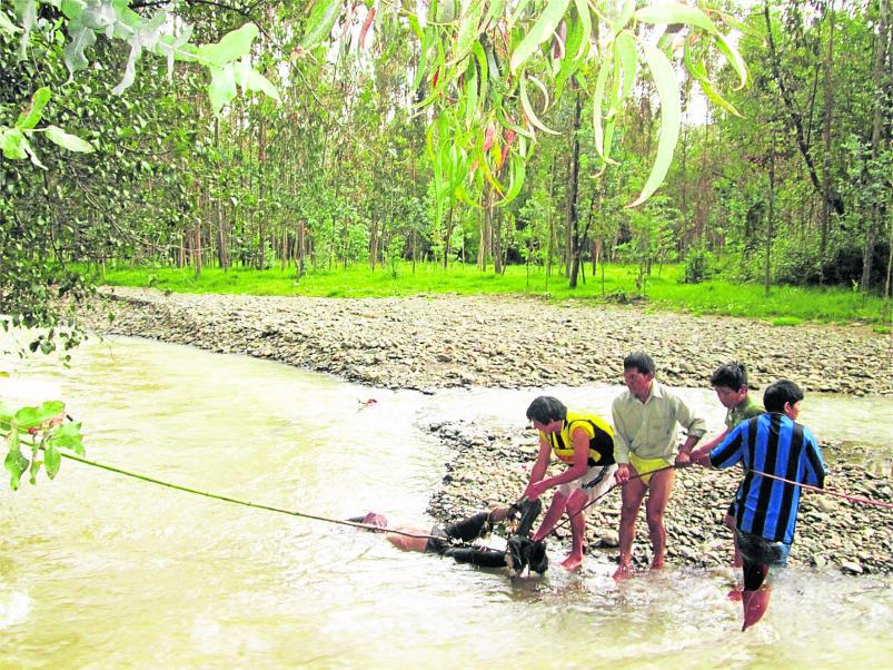 Hallan cadáver de anciano que se ahogó en el río