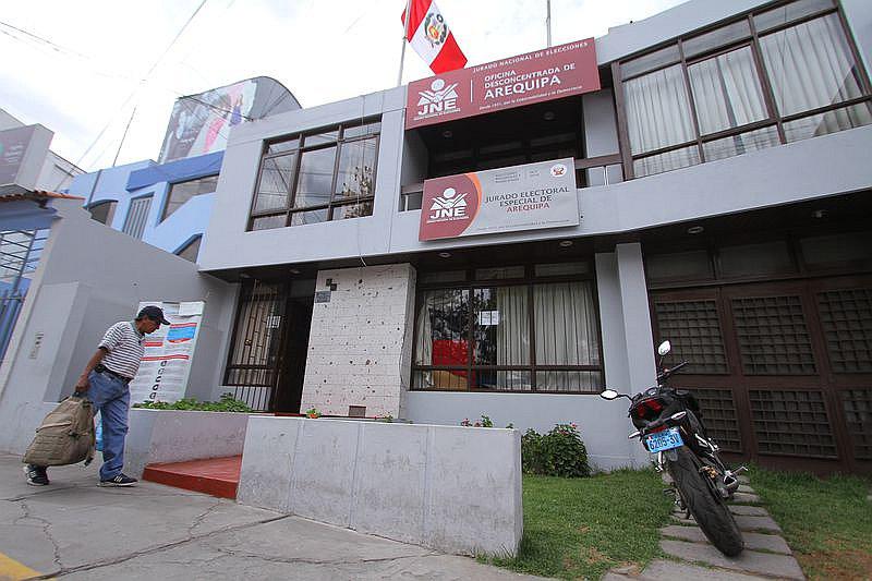 JEE de Arequipa culmina sus funciones con 1800 expedientes 
