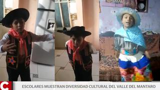 Diversidad cultural: Escolares realizan actuaciones vía virtual con temas de su tierra (VIDEO)