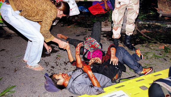 Explosiones dejan cuatro muertos en zonas turísticas de Tailandia