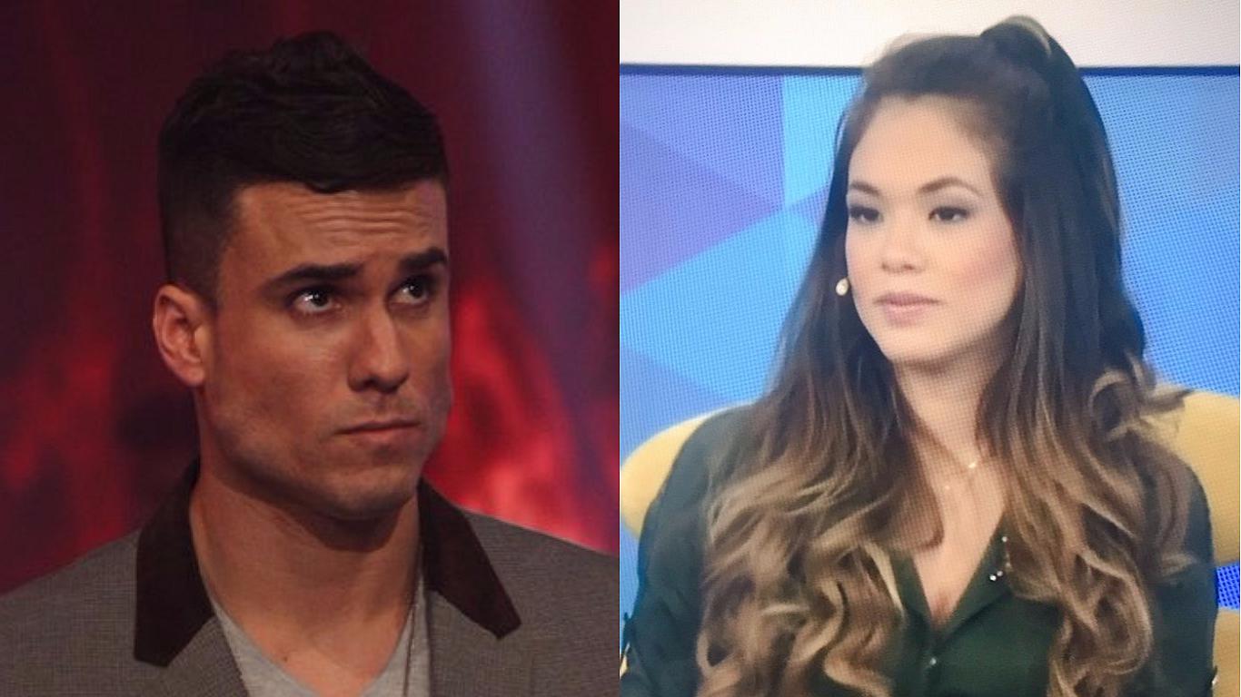 Así reaccionó Jazmín Pinedo tras beso de Gino Assereto en Combate (FOTOS)