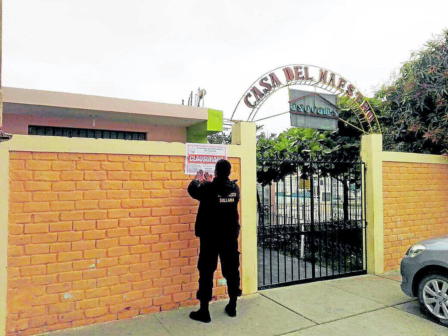 Cierran la “ Casa del Maestro” por ruidos molestos a los vecinos