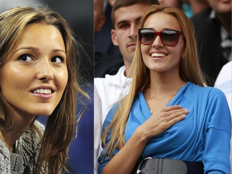 La novia de Novak Djokovic vivió su partido aparte en Melbourne