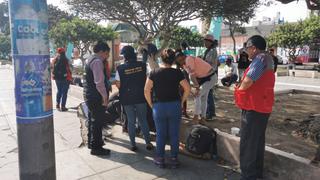 Hallan a nueve menores trabajando en calles del centro de Chimbote