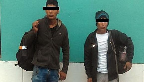 Hermanos caen con más de 30 kilos de cocaína en la ruta Cusco - Arequipa 