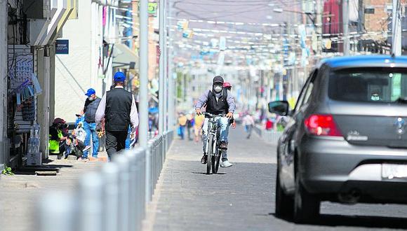 Malos ciclistas en Arequipa recibirán multas de hasta 344 soles 