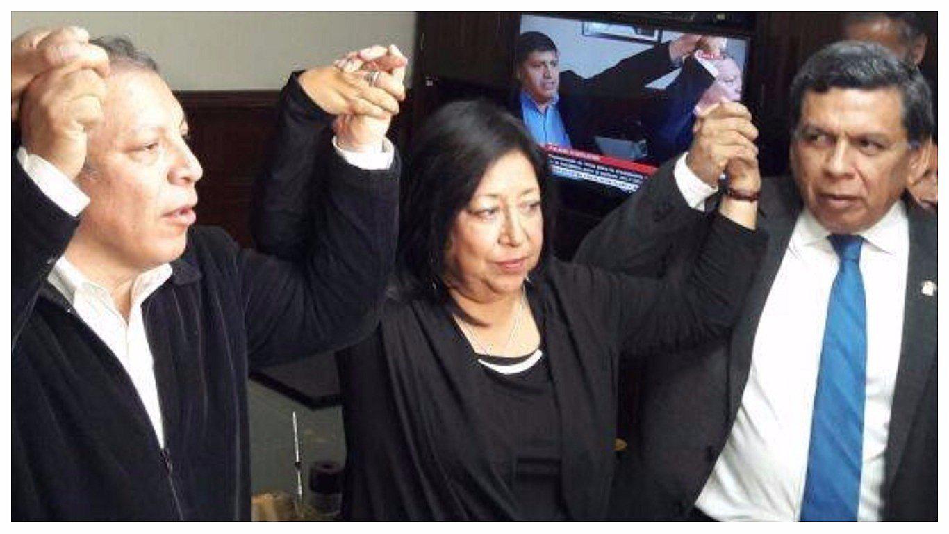 Frente Amplio presentó lista para presidir Mesa Directiva del Congreso [FOTO Y VIDEO]