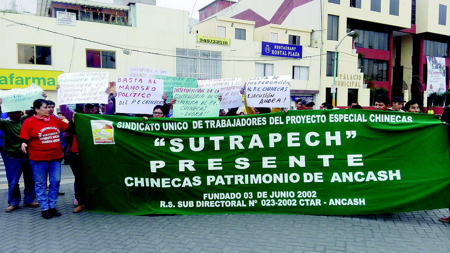 Sindicato de Chinecas denuncia que Molina habría “paralizado” trámite para desalojo de invasores