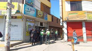 Arequipa: Alerta por explosivos en local de empresas de transporte