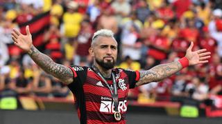 Arturo Vidal desafía a Real Madrid en pleno festejo con Flamengo (VIDEO)