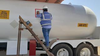 ​Osinergmin supervisó el 100% de camiones cisterna de GLP en Ica