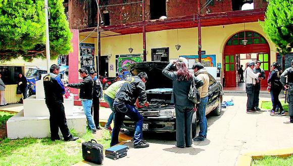 Policías recuperan en Ilave un vehículo que fue robado en Tacna
