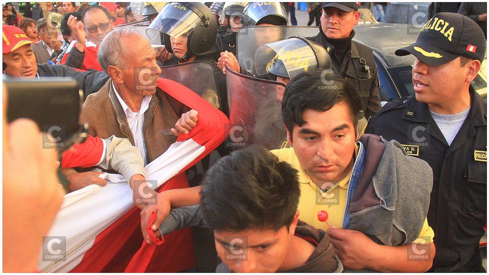 Huancayo marcha contra la corrupción (VIDEO)