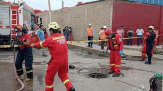 La Libertad: Tres personas mueren al caer a buzón de desagüe en distrito de Moche