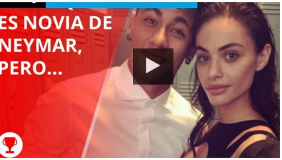 VIDEO: Relacionan a modelo con Neymar y ella hace esto...