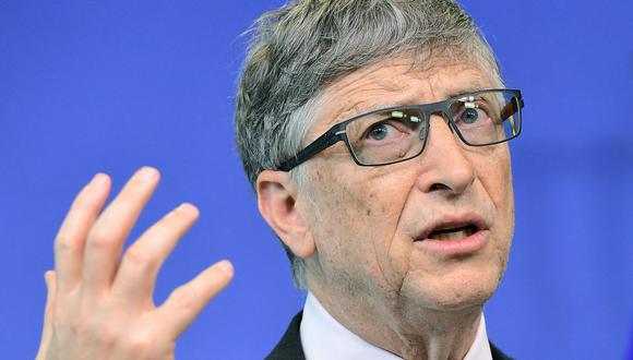 Bill Gates es un amante de la lectura, afición que empezó desde muy pequeño con libros de ciencia ficción y con el paso de los años siguió con todo tipo de textos (Foto: Emmanuel Dunand / AFP)