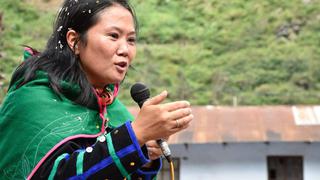 PNP descartó arribo de Keiko Fujimori a la región Puno