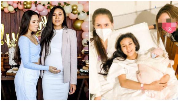 Hermanas de Samahara Lobatón la felicitan por el nacimiento de su bebé (Foto: Instagram)