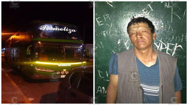 Caravelí: Policía de Chala logra evitar asalto a bus interprovincial de la empresa Romeliza