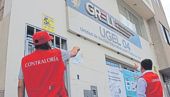 OCI del Gobierno Regional de La Libertad advierte anomalías en tres Ugel y pide iniciar acciones en contra de funcionarios.