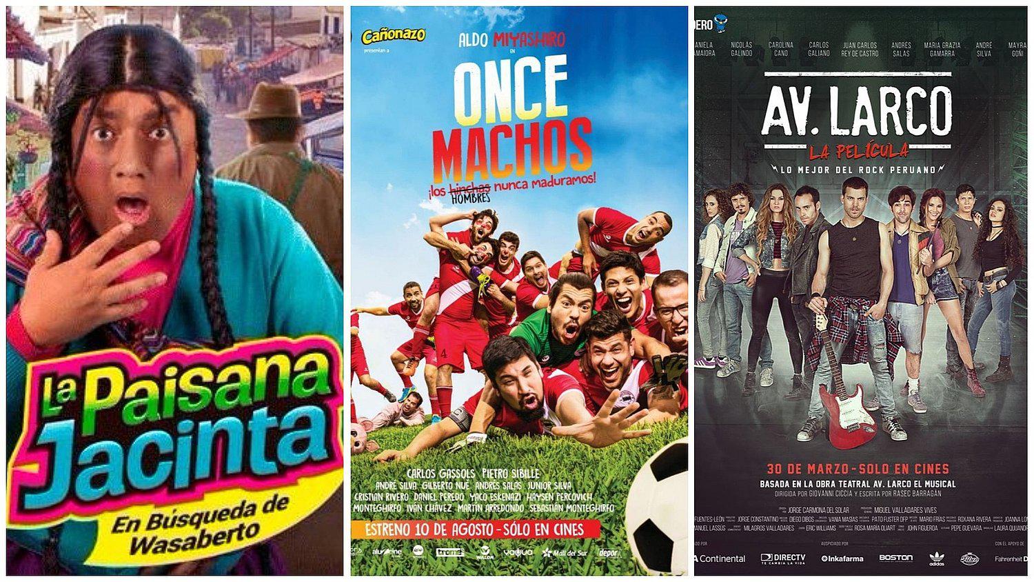 Cine peruano: conoce las películas nacionales más vistas de 2017