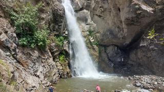 Áncash: Conoce la hermosa catarata de Chiuran, en la provincia del Santa (VIDEO)