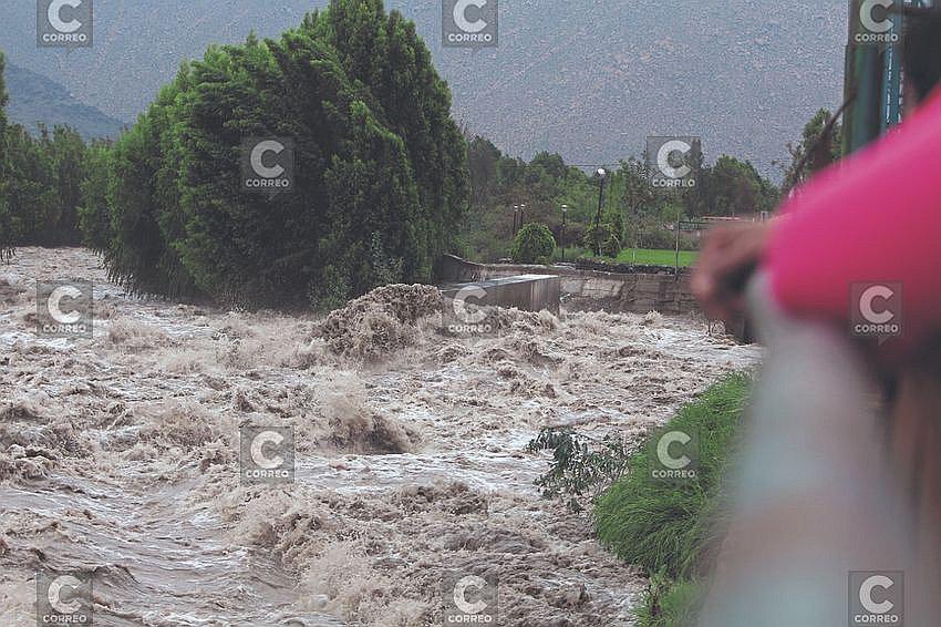 ​Agricultores de Tiabaya  preocupados ante posibles crecidas del Chili