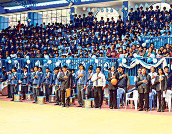 Inauguran coliseo de colegio San Ramón