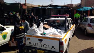 Incautan unas 700 autopartes robadas en el centro comercial La Rotonda en Tacna