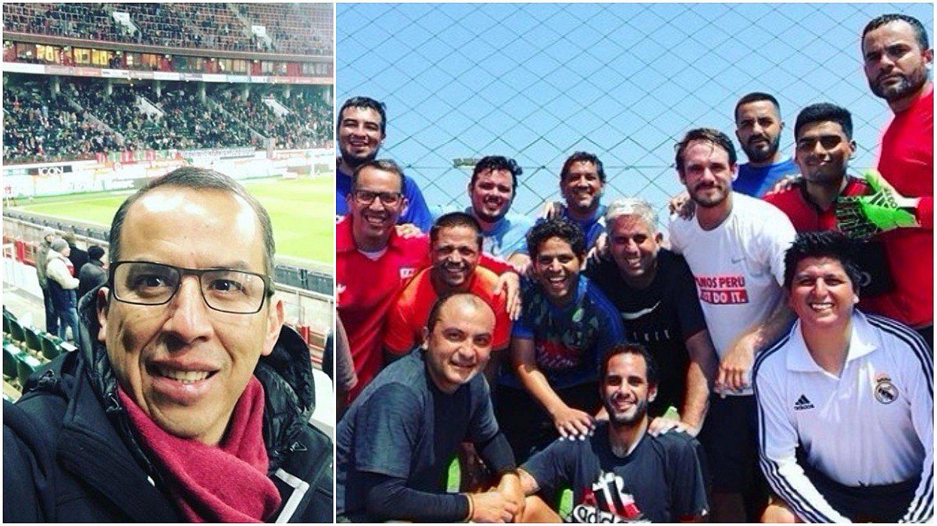 Amigos rinden homenaje a Daniel Peredo en 'La pichanga de los lunes' (FOTO)