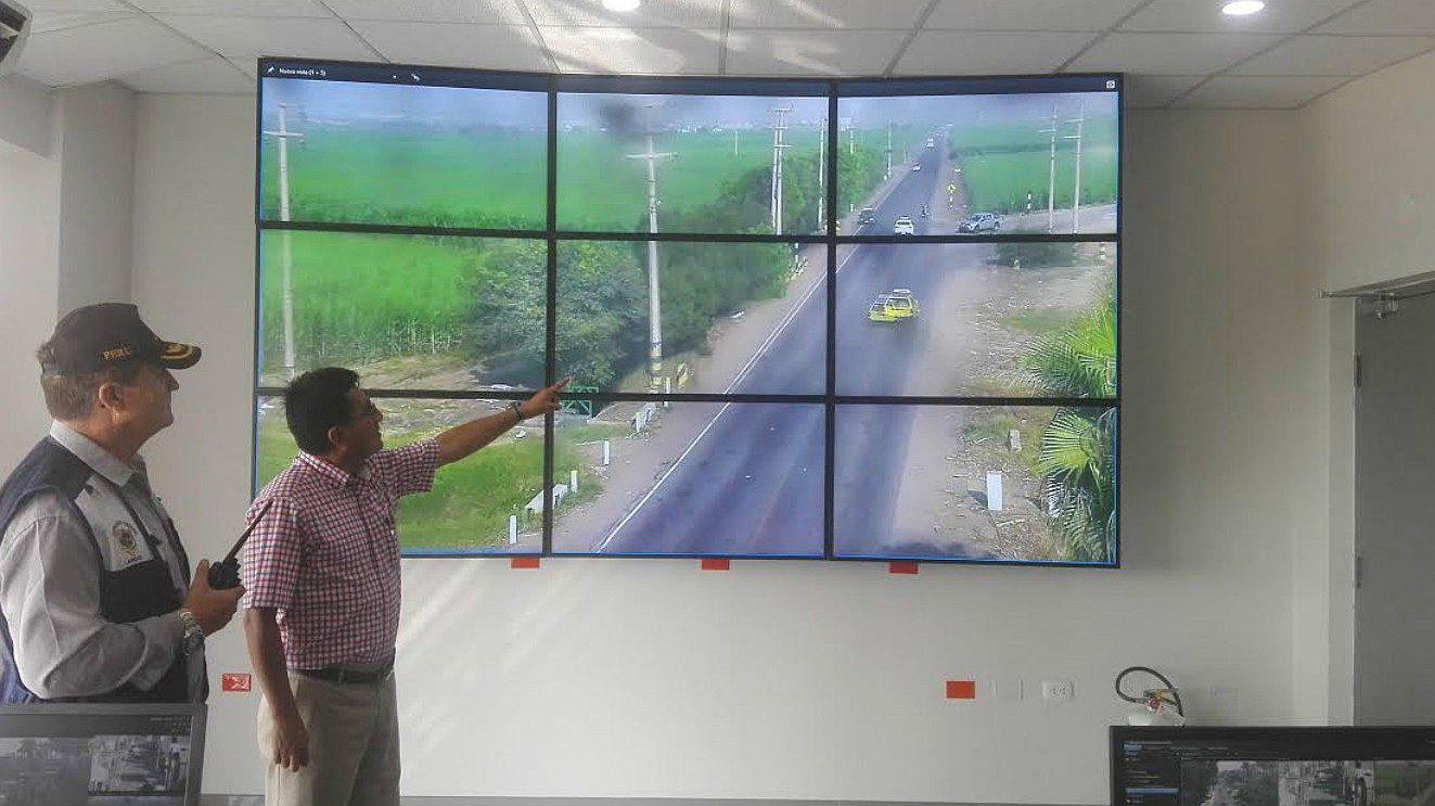 Trujillo: 22 video cámaras de seguridad para cuidar a la población laredina 
