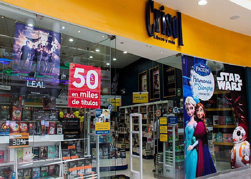 ​Librerías Crisol ahora pertenece a una institución peruana