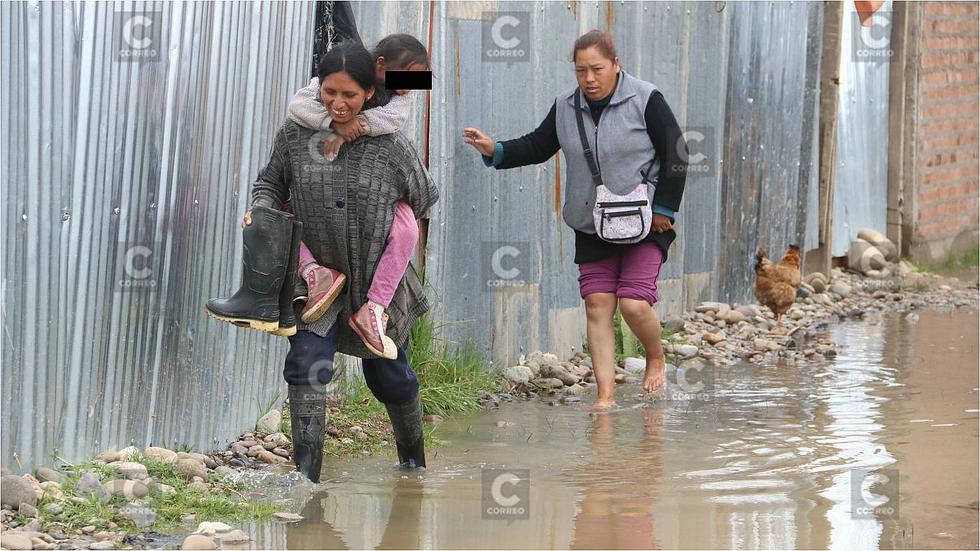 Río Mantaro se desborda y amenaza  a cientos de familias (FOTOS Y VIDEO)