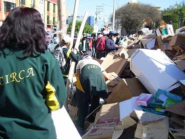 Apoyan albergues con material reciclado