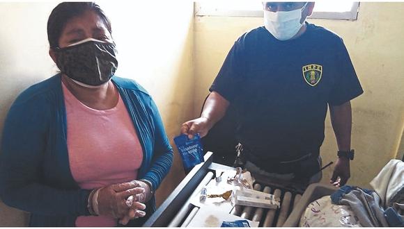 Lambayeque: Mujer ingresó drogas al penal camuflada en medicamentos
