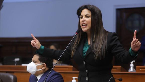 Patricia Chirinos es congresista de Avanza País e integra la Mesa Directiva. (Foto: Congreso)