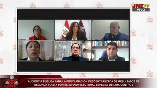 Elecciones en Perú: 27 Jurados Electorales Especiales proclamaron resultados 