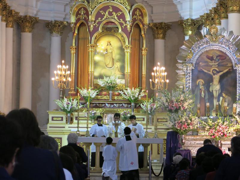 Fieles celebraron a la Virgen de las Nubes