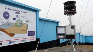 Colocarán 12 sensores de alerta sísmica y de huaicos en las ciudades costeras de Áncash