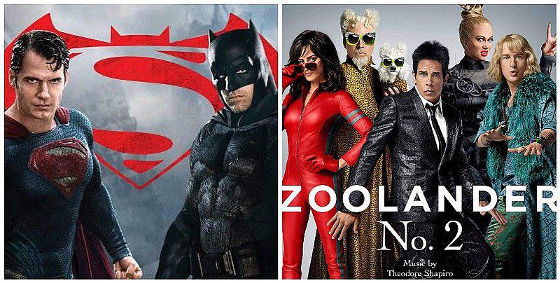 "Batman Vs Superman" y "Zoolander 2" compiten como lo peor del cine 2017