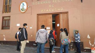Remueven a varios funcionarios en el Gobierno Regional de Ayacucho
