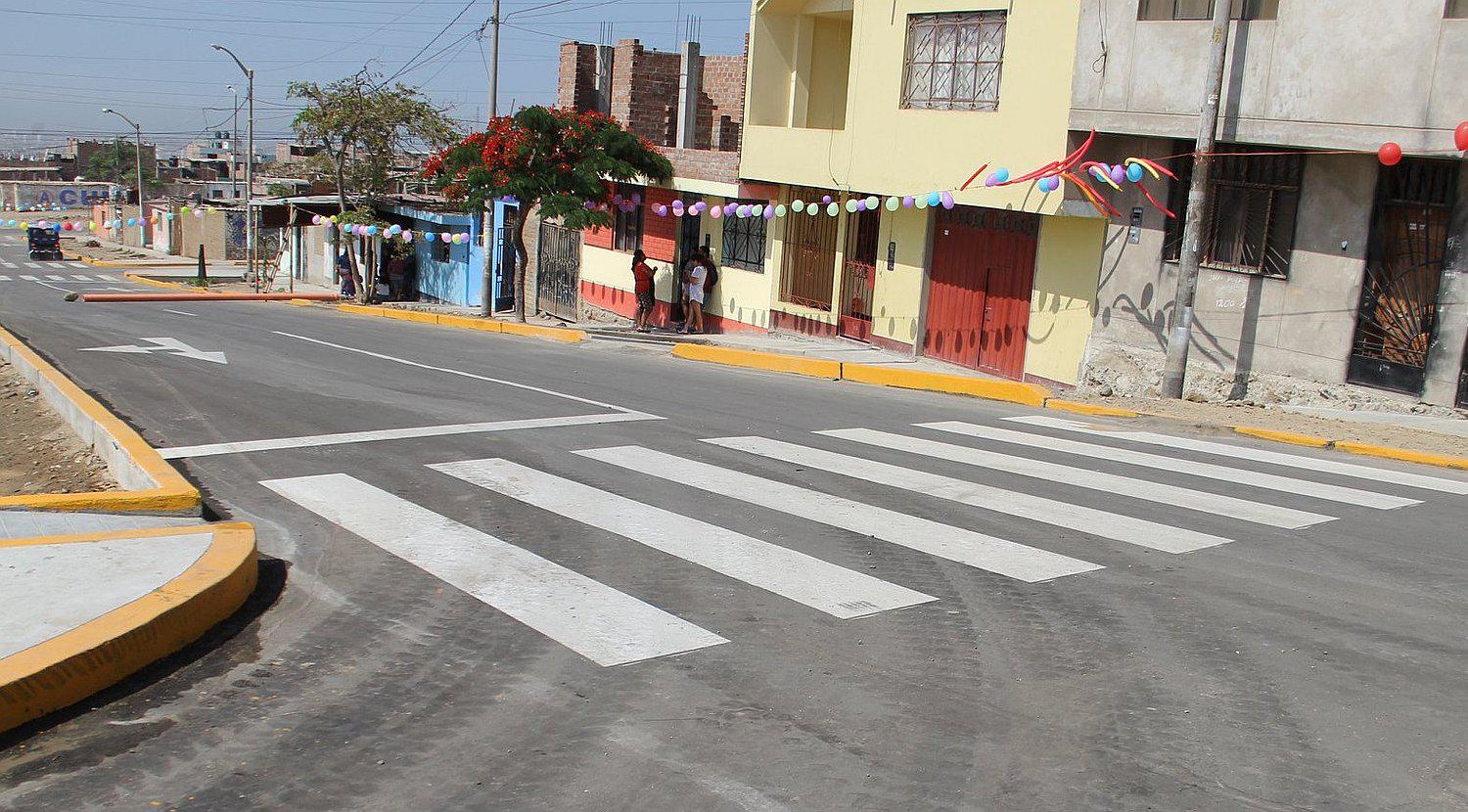El Porvenir: Inauguran mejoramiento de 16 calles de pistas y veredas en el sector Los Laureles