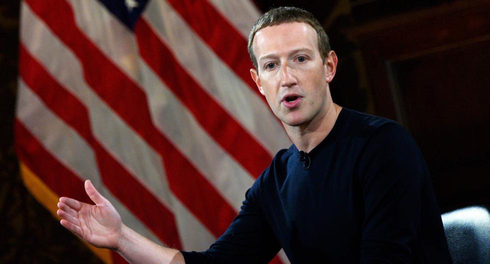 El fundador de Facebook, Mark Zuckerberg, habla en la Universidad de Georgetown el pasado 17 de octubre de 2019. (AFP / ANDREW CABALLERO-REYNOLDS)
