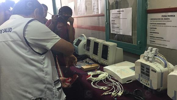 Tacna: Equipos biomédicos del hospital Hipólito Unanue serán enviados a Centros de Salud