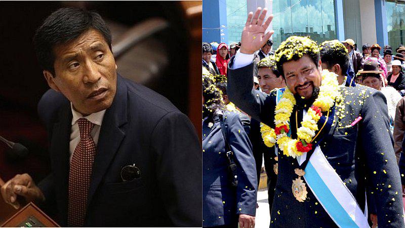 Testigo muestra pruebas del supuesto soborno al congresista Moisés Mamani (VIDEO)