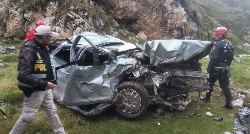 Dos mueren en accidente de tránsito en la carretera Pasco - Huánuco
